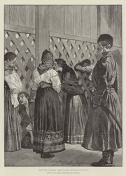 Gefängnisleben in Sibirien, Frauen besuchen das Gefängnis in Irkutsk